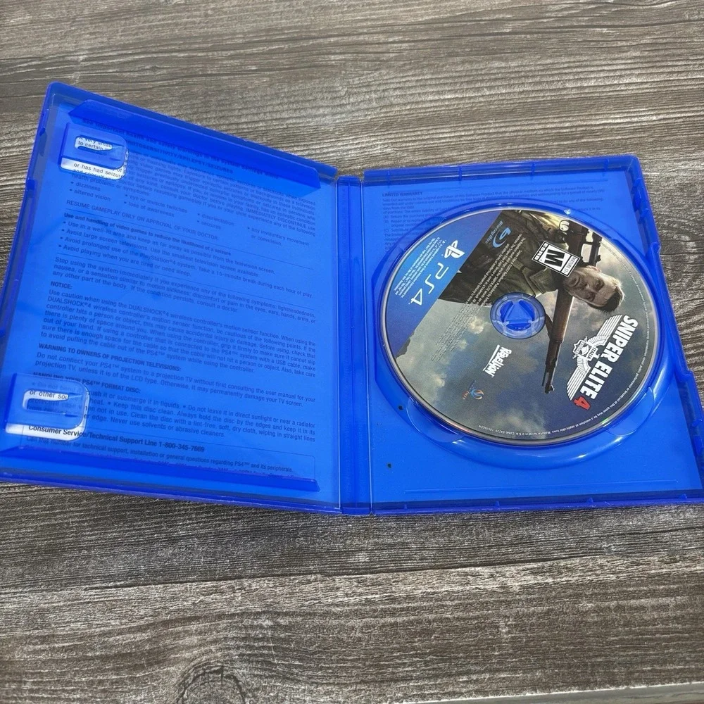 Sniper Elite 4 – PlayStation 4 – No Manual - Limited Edition